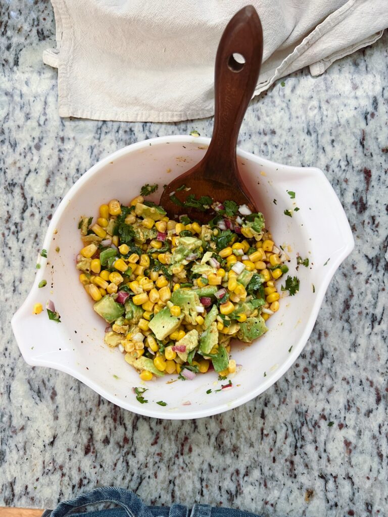 Easy Copycat Chipotle Corn Salsa Recipe With Avocado