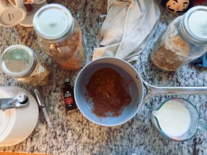 Homemade Hot Chocolate Recipe (gluten & refined sugar free)