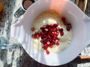Gluten Free Cranberry Orange Scone Recipe | with glaze