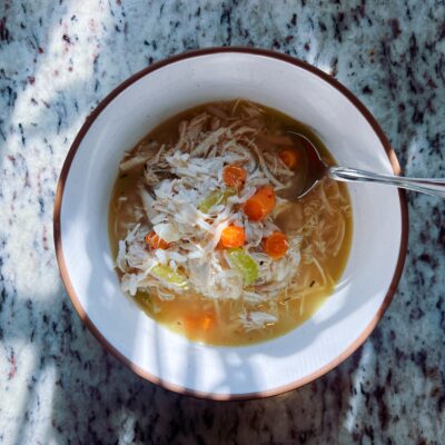 Homemade Gluten Free Chicken and Rice Soup Recipe