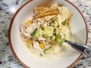 Easy & Healthy Gluten Free White Chicken Chili Recipe