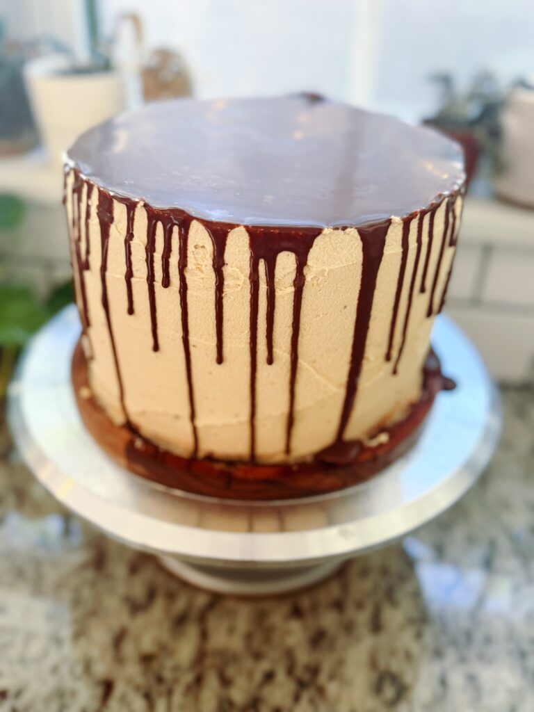 Gluten Free Chocolate and Peanut Butter Cake Recipe