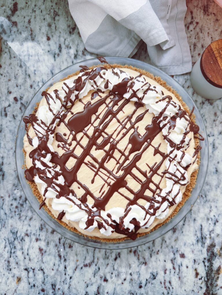 Gluten Free, No Bake Peanut Butter Pie Recipe