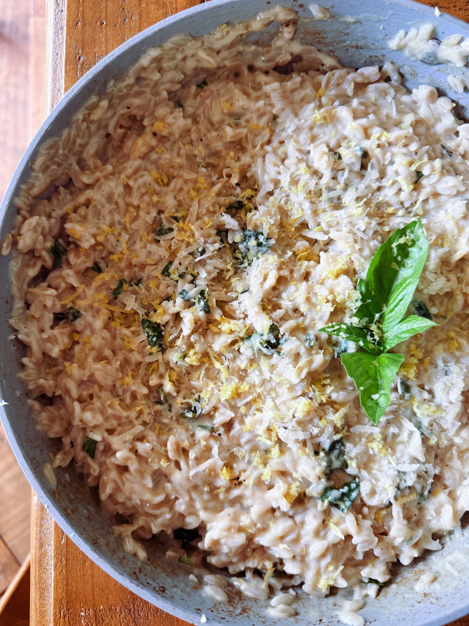 Gluten-Free Lemon and Garlic Orzo Pasta Recipe