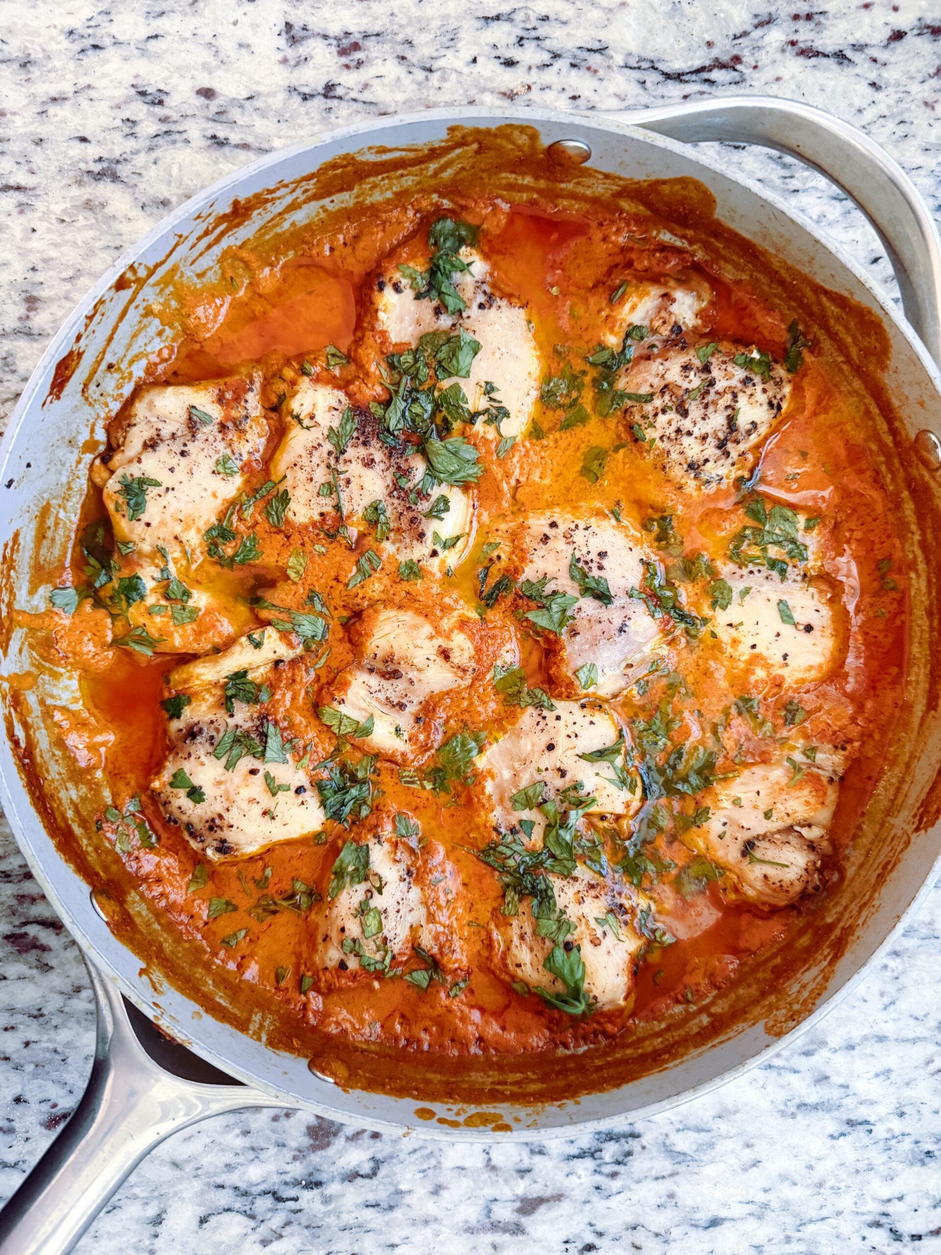 One Skillet, Gluten-Free Chicken Tikka Masala Recipe