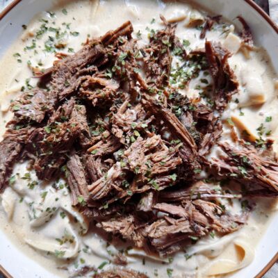 gluten-free beef stroganoff