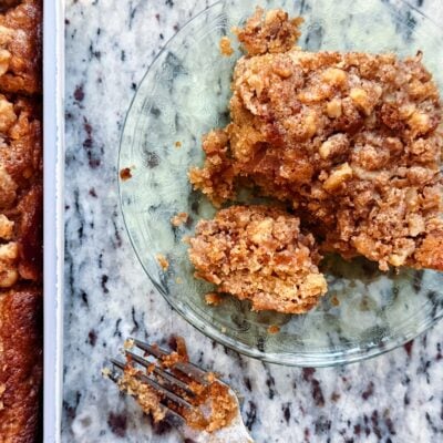gluten-free apple coffee cake