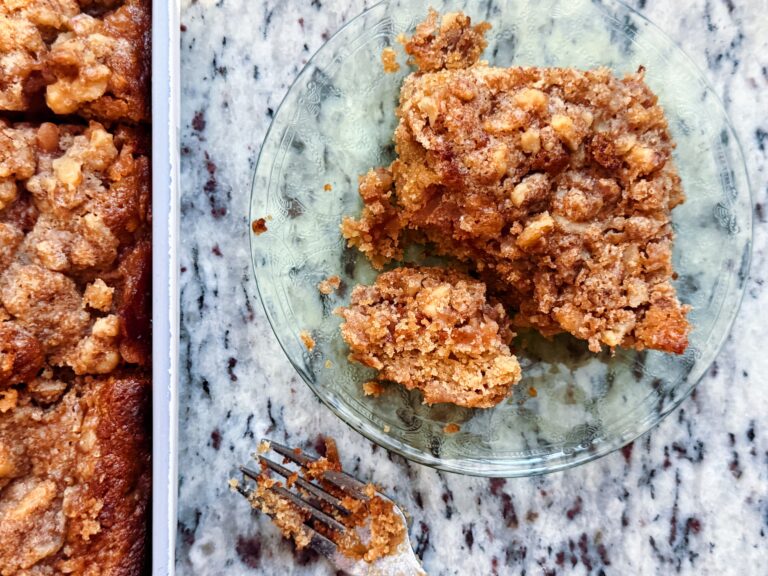 gluten-free apple coffee cake
