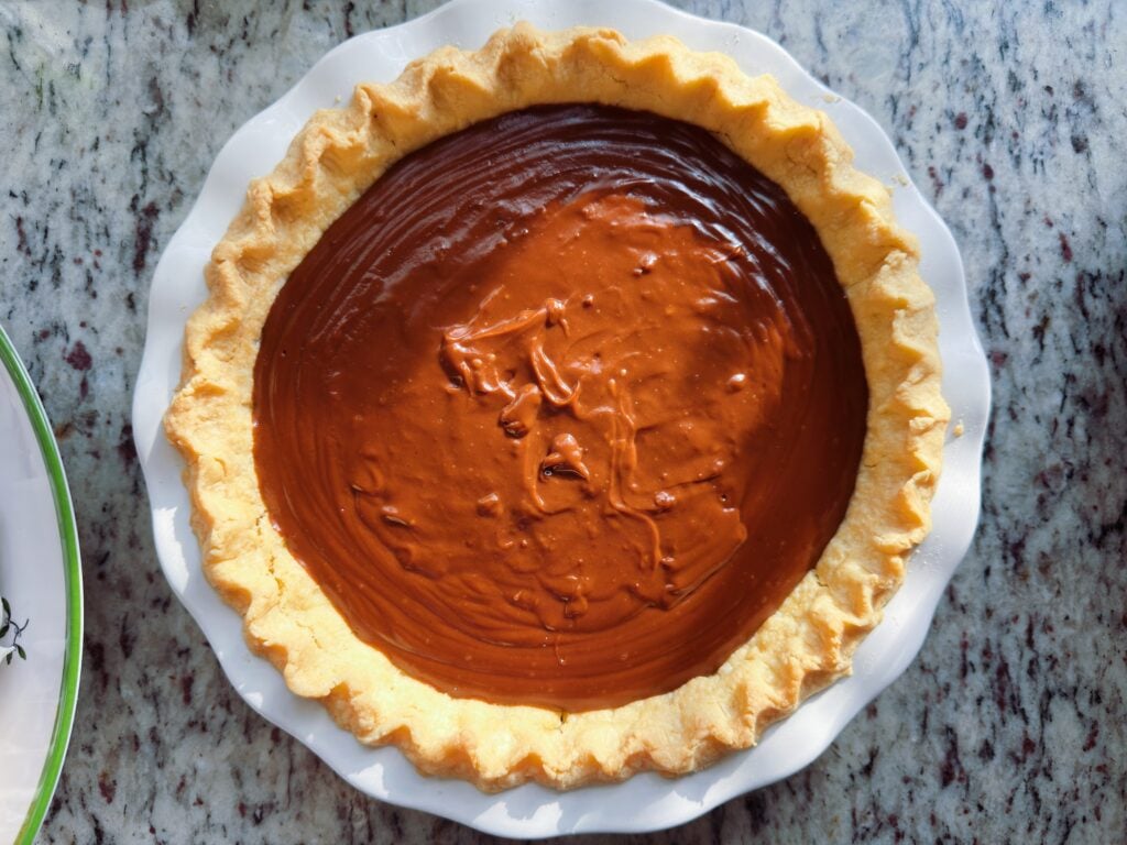 gluten free chocolate pie